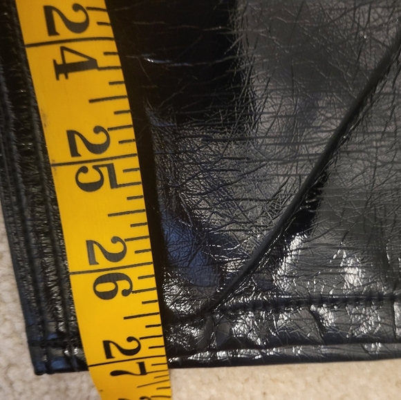 J Crew Black Classic Straight Faux Leather Pants Size 30 New!! - Picture 13 of 13